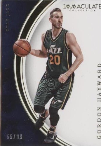 2015-16 Panini Immaculate Collection - Gordon Hayward #38