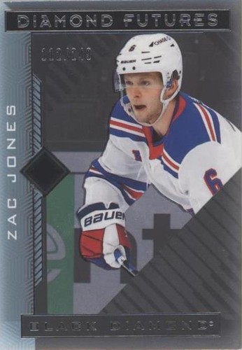 2021-22 Upper Deck Black Diamond - Zac Jones #BDF-ZJ