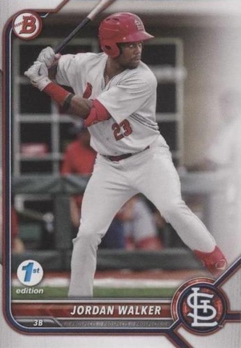 2022 Bowman 1st Edition - Jordan Walker #BPPF-20
