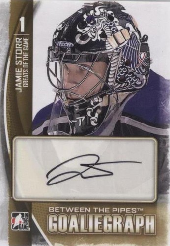 2013-14 In the Game Between the Pipes - Jamie Storr #A-JS