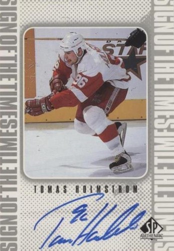 1998-99 SP Authentic - Tomas Holmstrom #TH