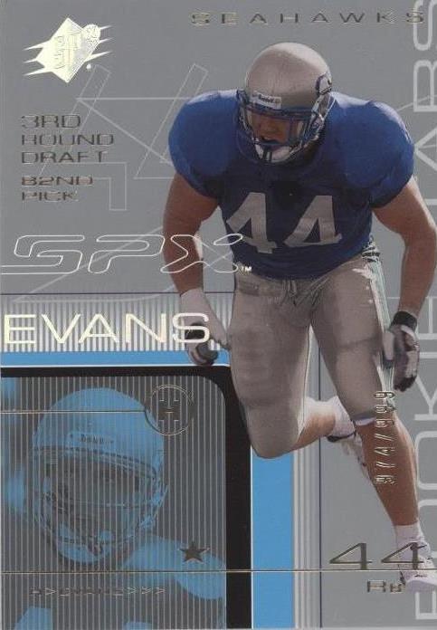 2001 SPx Heath Evans #152