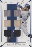 2019 Panini National Treasures - Christin Stewart #GGMS-CS