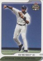 2002 Fleer Focus Jersey Edition - Bernie Williams #40