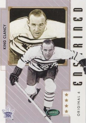 2003-04 Parkhurst Original Six Toronto Maple Leafs - King Clancy #89