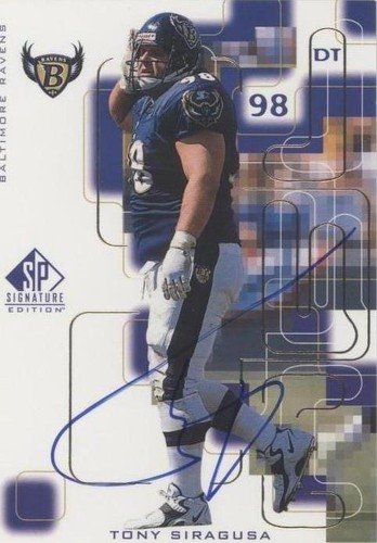 1999 SP Signature Edition Tony Siragusa #TS