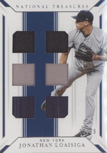 2019 Panini National Treasures - Jonathan Loaisiga #GGMS-JL