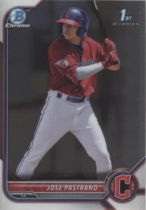 2022 Bowman - Jose Pastrano #BCP-21