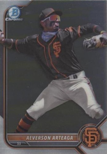 2022 Bowman Chrome - Aeverson Arteaga #BCP-218