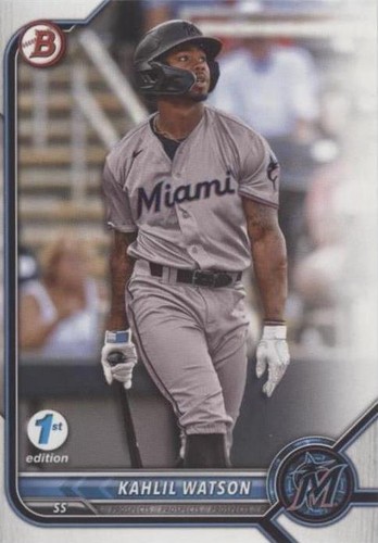 2022 Bowman Draft 1st Edition - Kahlil Watson #BD-35