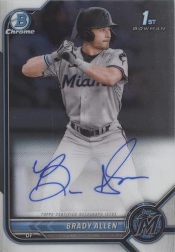 2022 Bowman - Brady Allen #CPA-BAL