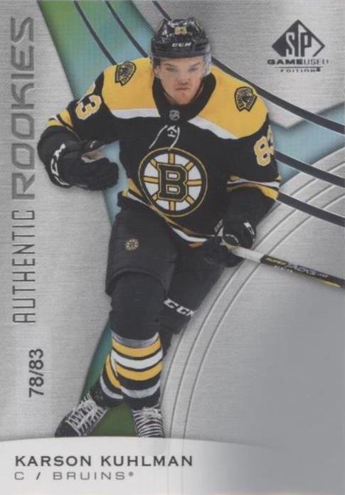 2019-20 Upper Deck SP Game Used - Karson Kuhlman #190