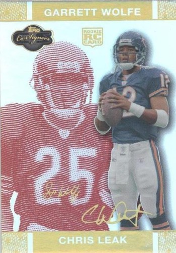 2007 Topps Co-Signers Cedric Benson Chris Leak #54