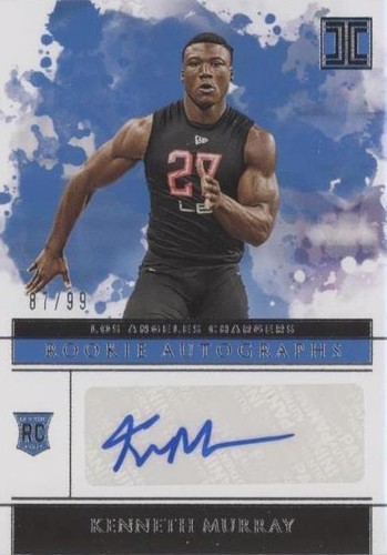 2020 Panini Impeccable Kenneth Murray #150