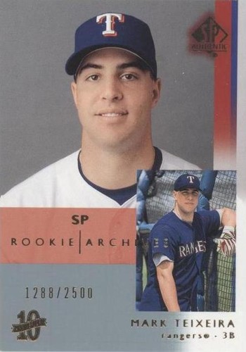 2003 SP Authentic - Mark Teixeira #122