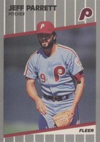 1989 Fleer Update - Jeff Parrett #U-112
