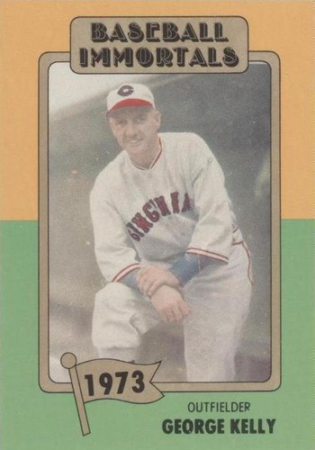 1980-87 SSPC Baseball Immortals - George Kelly #138