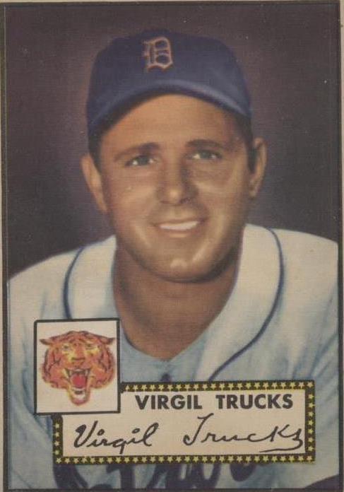 1952 Topps - Virgil Trucks #262