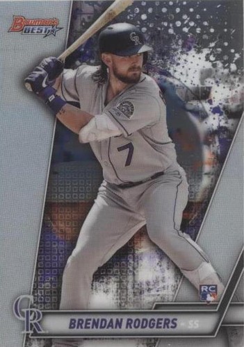 2019 Bowman's Best - Brendan Rodgers #24