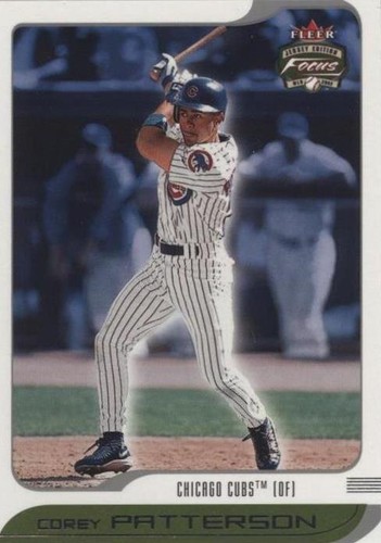 2002 Fleer Focus Jersey Edition - Corey Patterson #141