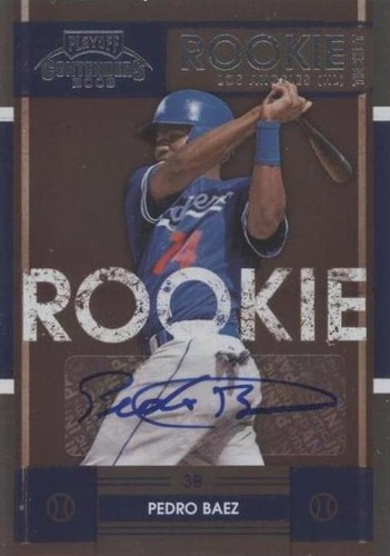 2008 Playoff Contenders - Pedro Baez #113