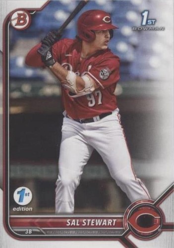 2022 Bowman Draft 1st Edition - Sal Stewart #BD-122