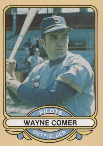 1982 Renata Galasso 1969 Seattle Pilots - Wayne Comer #42