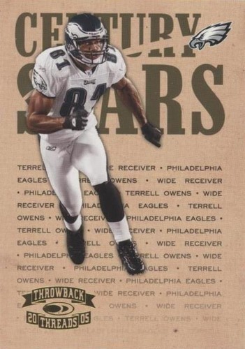 2005 Donruss Throwback Threads Terrell Owens #CS-22