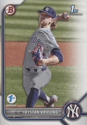 2022 Bowman Draft 1st Edition - Trystan Vrieling #BD-43