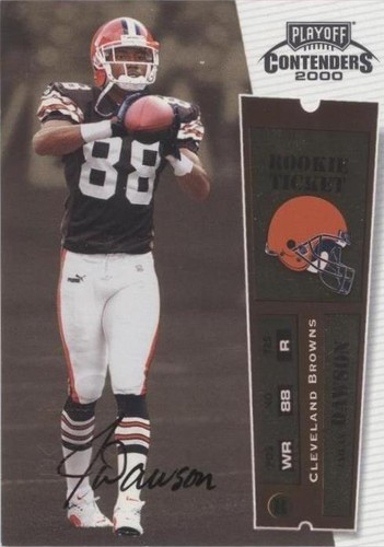 2000 Playoff Contenders JaJuan Dawson #130