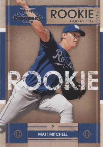 2008 Playoff Contenders - Matt Mitchell #37