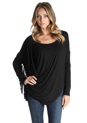 VaVa by Joy Han: Women's ABENA LONG SLEEVE TOP TOP-VT9925