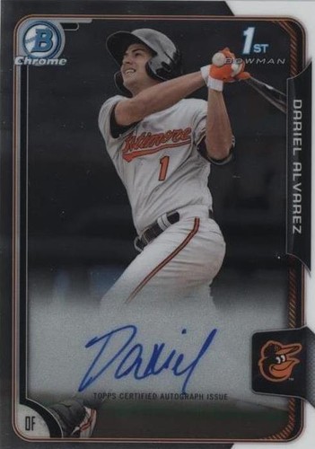 2015 Bowman - Dariel Alvarez #BCAP-DA