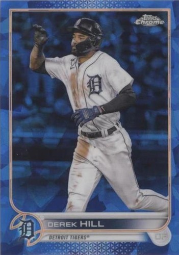 2022 Topps Chrome Update Series Sapphire Edition - Derek Hill #US72