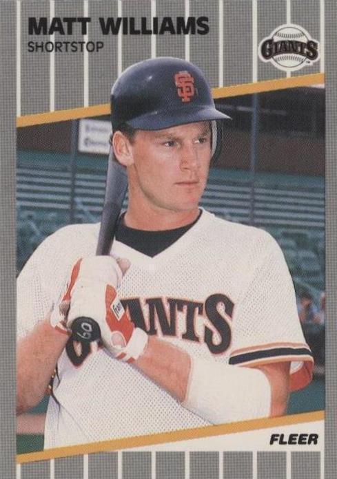 Fleer 1989 - Matt Williams #346
