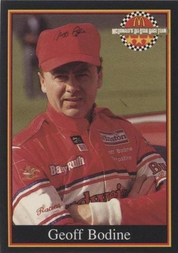 1991 Maxx McDonald's All-Star Race Team Auto Racing Trading Cards