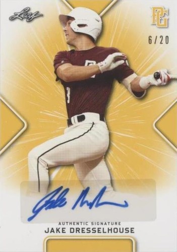 2021 Leaf Perfect Game National Showcase - Jake Dresselhouse #BA-JD1