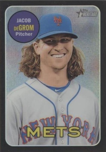 2018 Topps Heritage - Jacob deGrom #THC-72