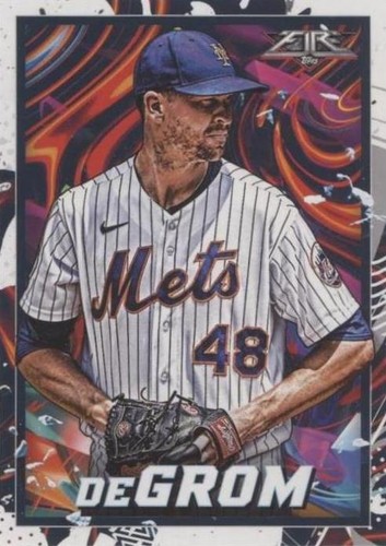 2022 Topps Fire - Jacob deGrom #72