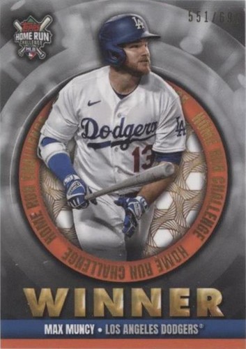 2022 Topps Home Run Challenge Winners - Max Muncy #HRCW-25