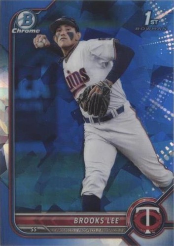 2022 Bowman Chrome Draft Sapphire Edition - Brooks Lee #BDC-153