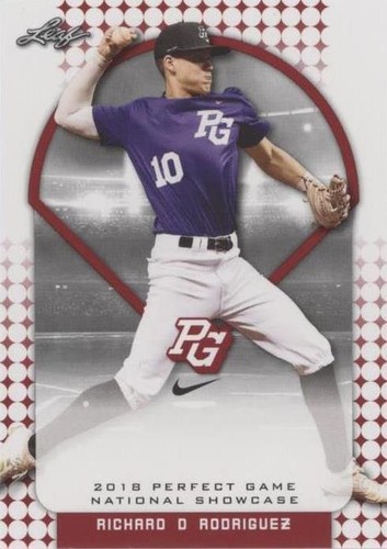 2018 Leaf Perfect Game National Showcase - Richard D Rodriguez #046