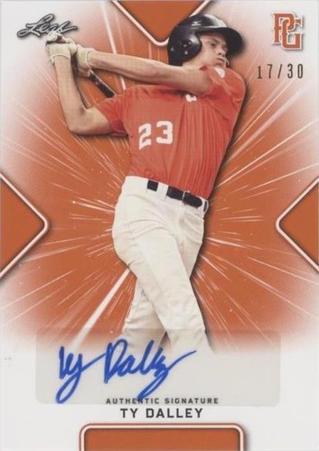 2021 Leaf Perfect Game National Showcase - Ty Dalley #BA-TD1