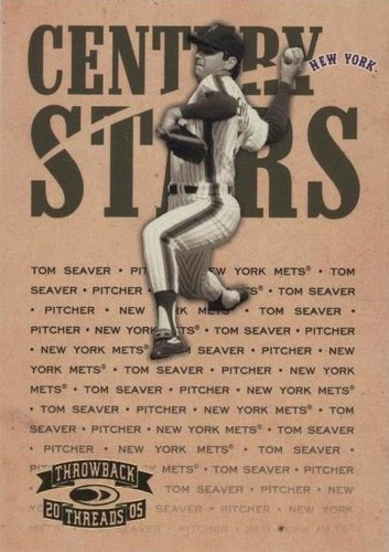 2005 Donruss Throwback Threads - Tom Seaver #CS-41