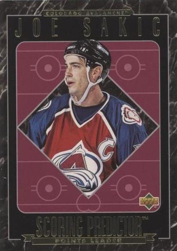 JOE SAKIC 1995-96 Upper Deck SP Hockey card #31 Colorado