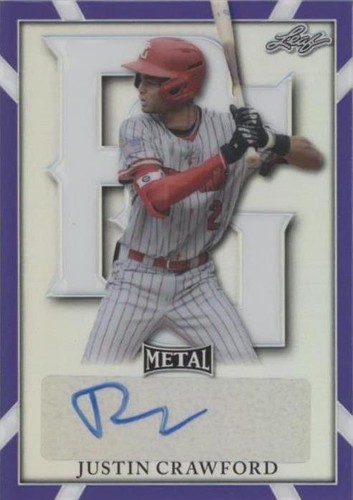 2021 Leaf Perfect Game All-American Classic - Justin Crawford #BA-JC2