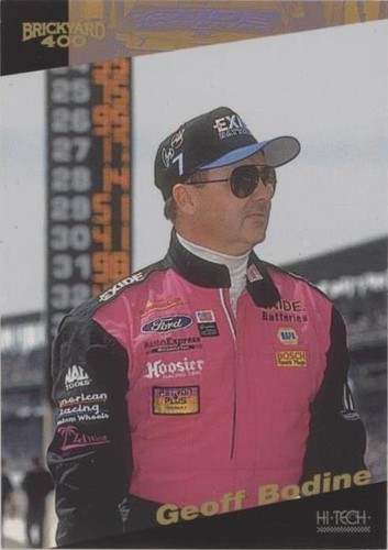 1995 Hi-Tech Brickyard 400 - Geoff Bodine #74