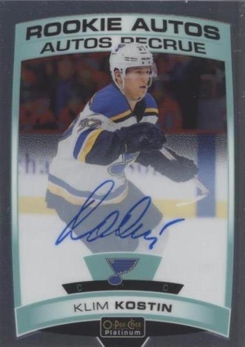 2019-20 O-Pee-Chee Platinum - Klim Kostin #R-KO