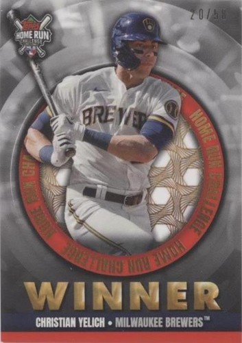 2022 Topps Home Run Challenge Winners - Christian Yelich #HRCW-8