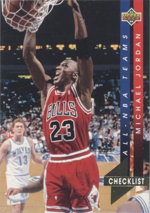 Cubierta superior 1993-94 - Michael Jordan #AN15